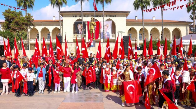 MERSİN,’DE 23 NİSAN ULUSAL EGEMENLİK VE ÇOCUK BAYRAMI COŞKUSU