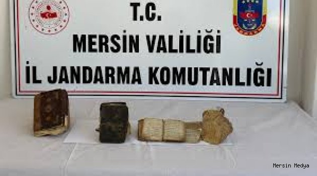 MERSİN'DE TARİHİ ESER OPERASYONU
