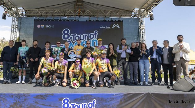 SERDAR ANIL DEPE, MERSİN ULUSLARARASI BİSİKLET TURU'NU KAZANARAK İLK TÜRK ŞAMPİYON OLDU.