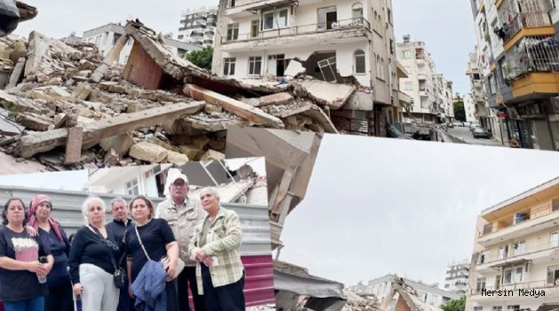 YIKIMDA ZARAR GÖREN BİNANIN SAKİNLERİ: 5 AYDIR MÜTEAHHİDE ULAŞAMIYORUZ'