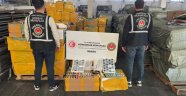 MERSİN’DE BÜYÜK BİR KAÇAKÇILIK OPERASYONU 1,5 MİLYAR TL’LİK KAÇAK 